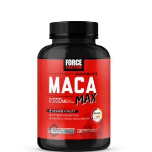 Force Factor Maca Max, Maca Root Capsules for Men & Women to Maximize Drive, Desire & Performance, 120 Capsules