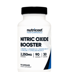 Nutricost Nitric Oxide Booster (2250mg) 90 Capsules - Gluten Free, Non-GMO, 750mg Per Casule, 30 Servings